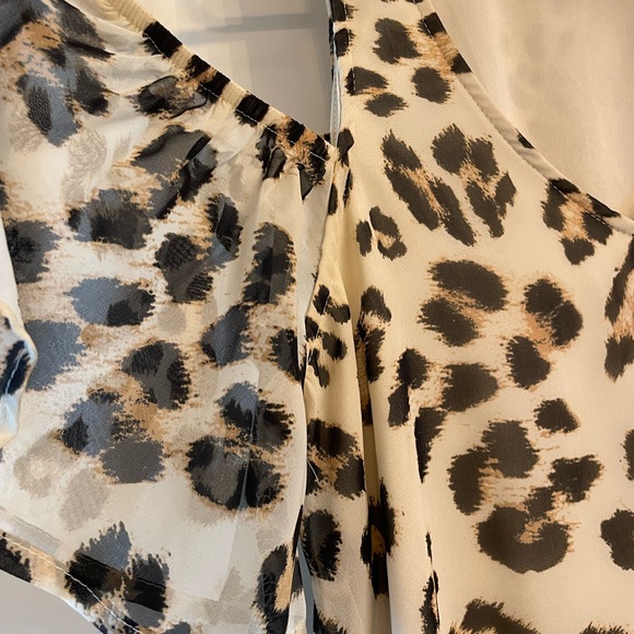 Cutout Shoulder Blouse - Picture 2 of 2